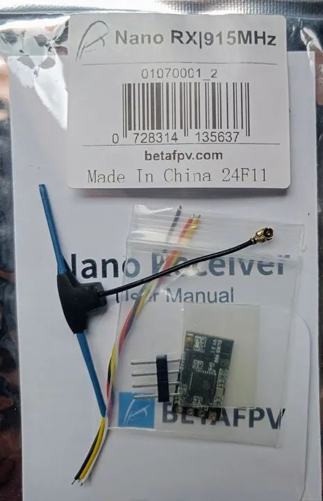 Receptor NanoRx  BetaFPV  915 Mhz - Foto 2