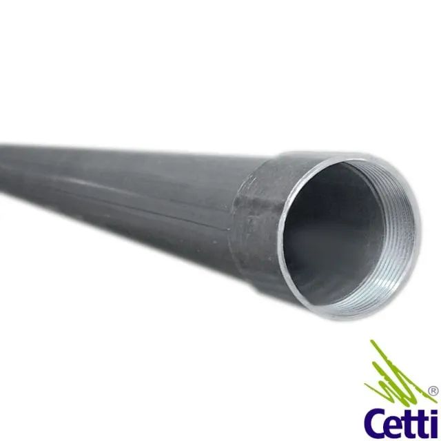 Eletroduto Zincado C/ Rosca 1/2" X 3MT - Wetzel - Foto 4