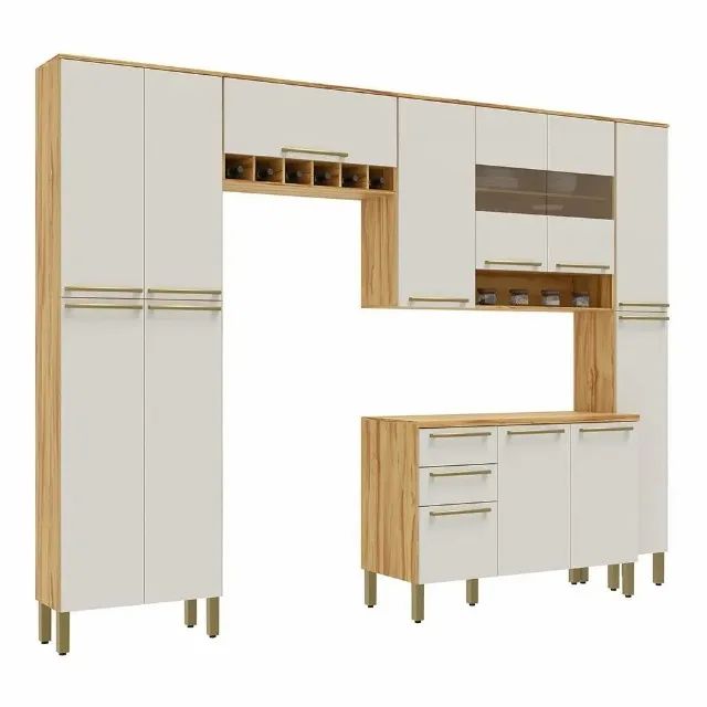 Cozinha Completa Napoli Prime 100% MDF 