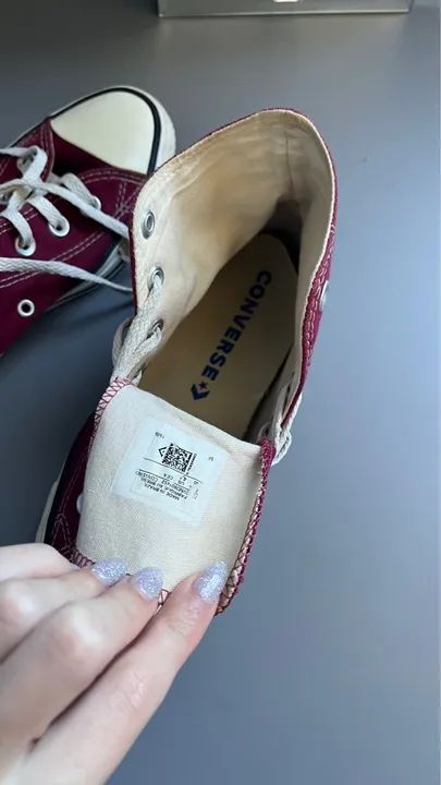 Converse All Star Chucks Vermelho - Foto 3