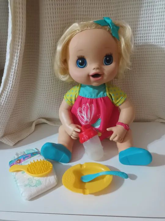 Baby Alive Boneca Bebe Interativa Usada Brinquedos e Jogos Vila Regente Feijo Sao Paulo 1339808461 OLX