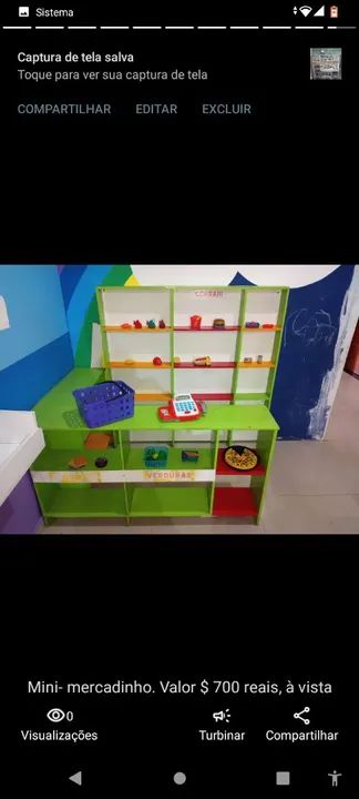 Mini-mercado infantil -