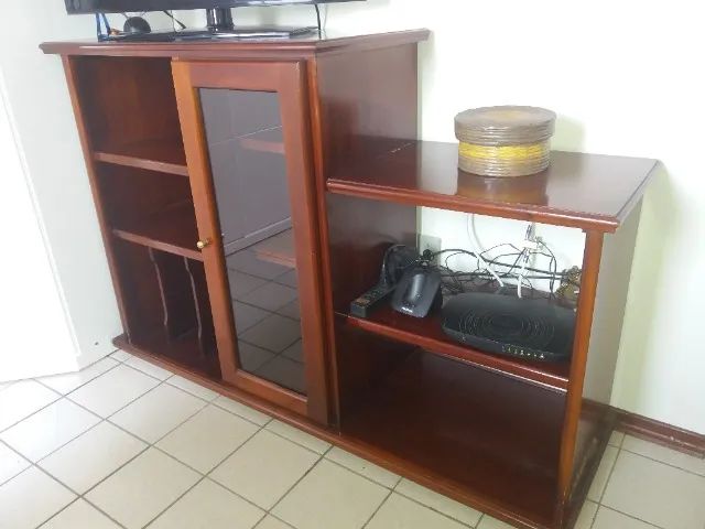 Rack Estante Amadeirada Usada Grande - Foto 4