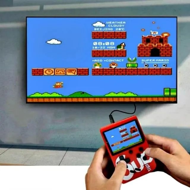 Mini Game com 400 Jogos Nintendinho 8 bits - Foto 3