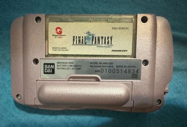 WonderSwan, portatil raro japonês, em perfeito estado de uso - Foto 2