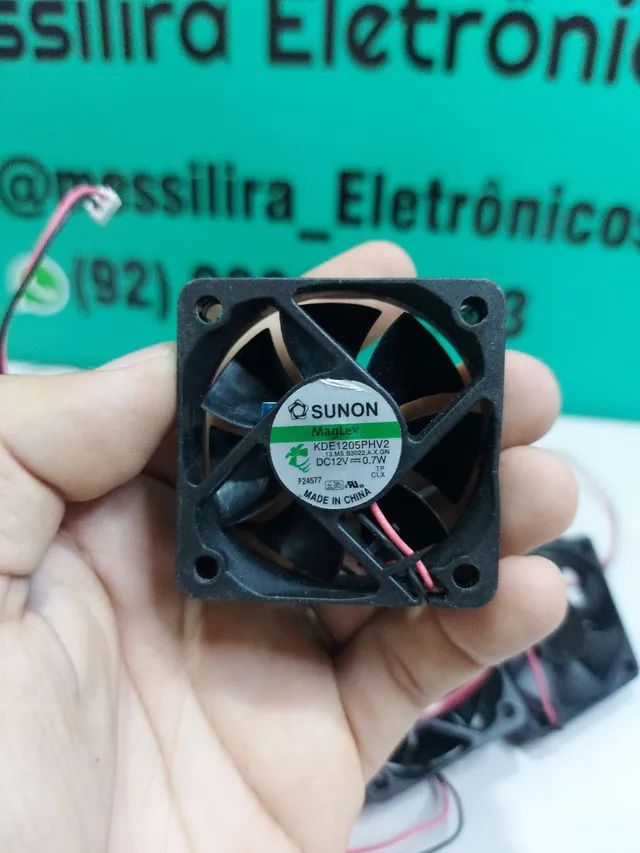 Cooler Dc 12v 50x50x15mm 0,7w - Foto 2