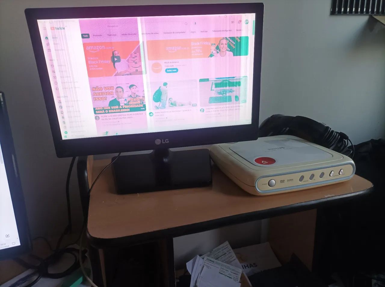 Monitor LG com defeito  - Foto 2