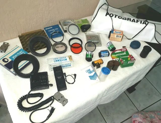 Fotografia - Conjunto diversificado de acessórios