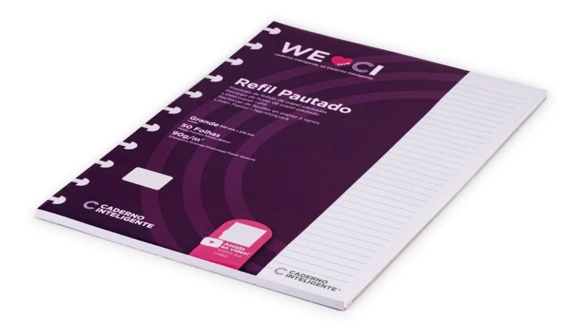 Kit 2 - Lined Refill for Smart Notebook - 50 Sheets422991629029877761