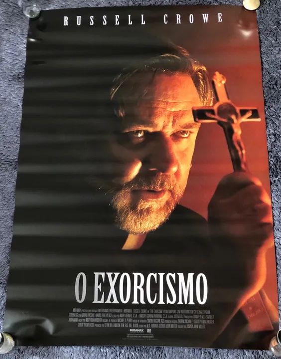 Poster de Filme Original O Exorcismo - Russel Crowe