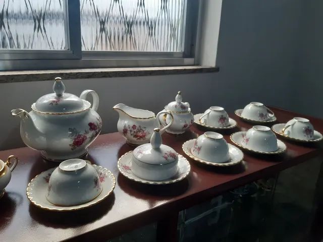 Conjunto para chá completo marca Itaqui, Paraná.