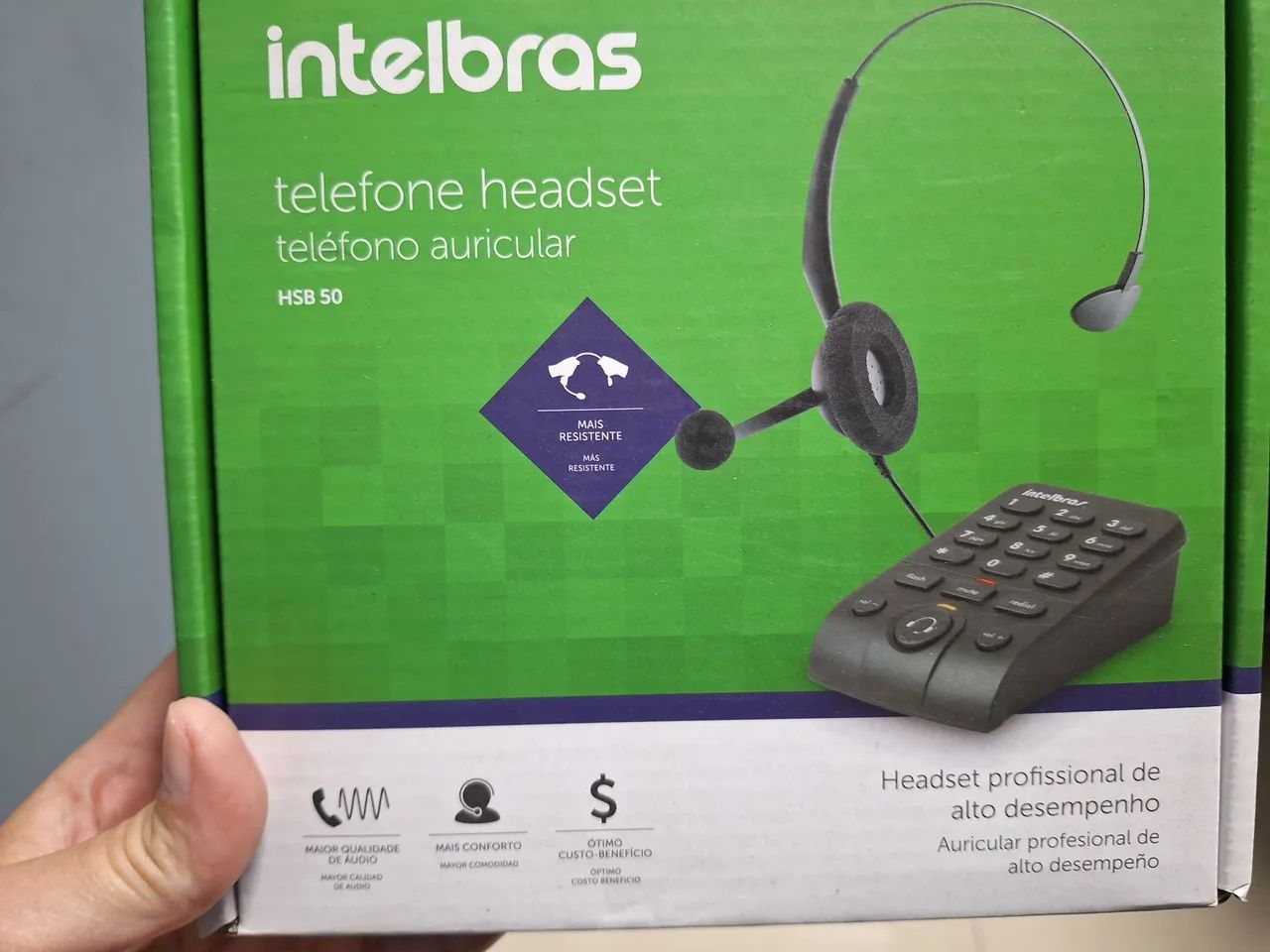 Telefone  Headset  HSB50 Intelbras 