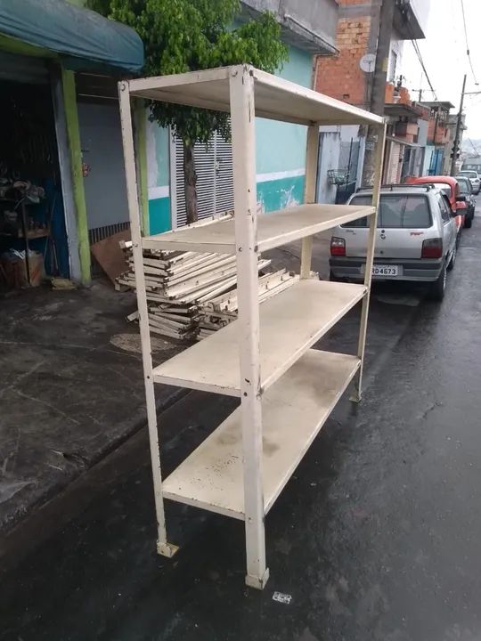 Prateleira com 4 bandejas, que suporta até 2 toneladas - Foto 5