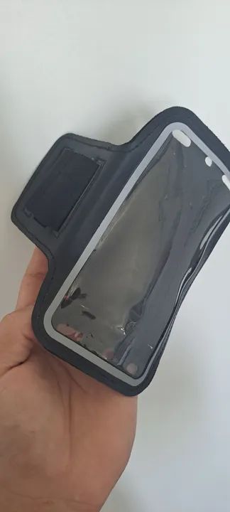 Capa de Braço Suporte Braçadeira de Celular para Corrida e Caminhada até 6.5 Polegadas<br> - Foto 5