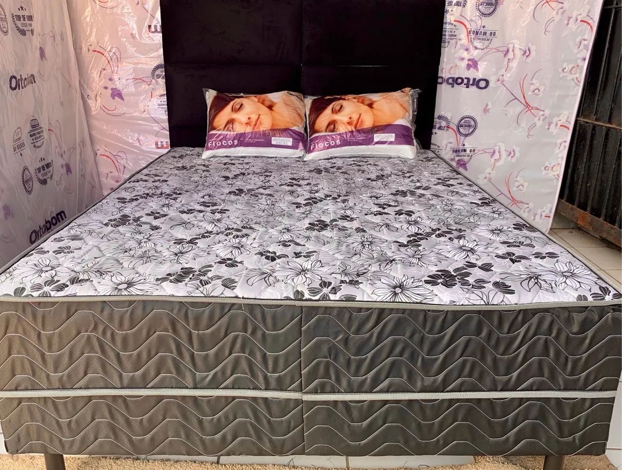 CAMA BOX CASAL OFERTA IMPERDÍVEL - Foto 3