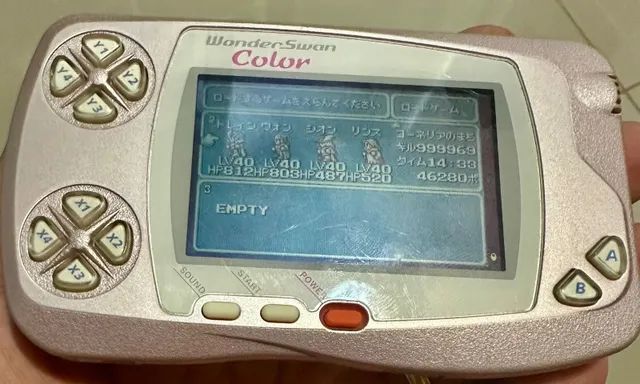 WonderSwan, portatil raro japonês, em perfeito estado de uso