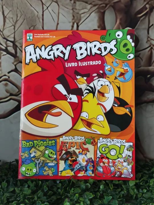 Álbum de Figurinhas Angry Birds 2014 - Quase Novo - Edição Especial