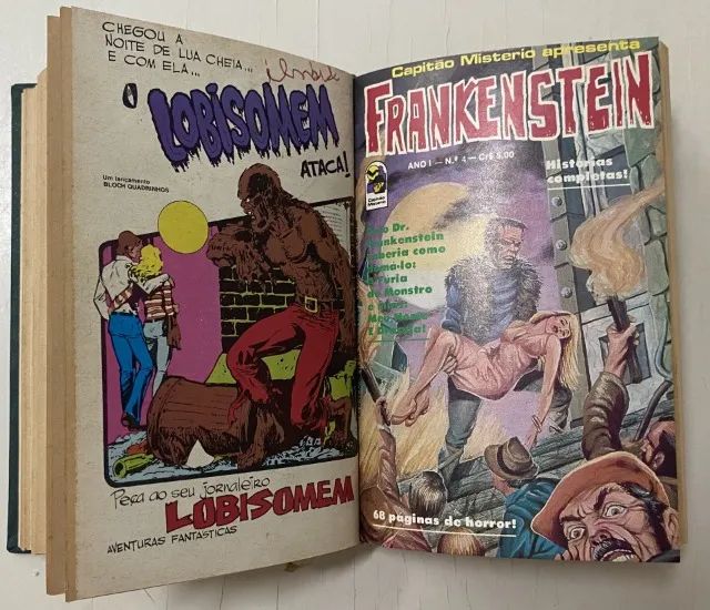Frankenstein 1 a 8 - Bloch 1977 - Marvel (Box de Luxo) - Foto 5