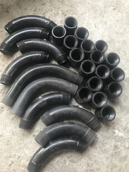 Curva e luva eletroduto 