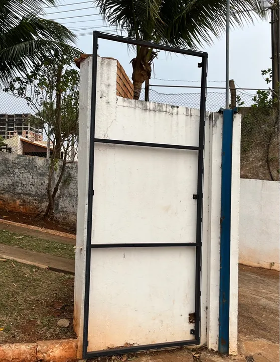 Estrutura de ferro para fachada
