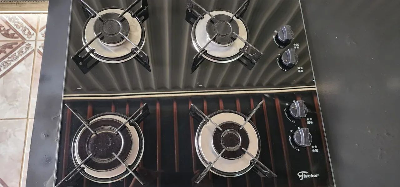 Fogão cooktop novo* balcão usado mas bem conservado 540 Fogões e