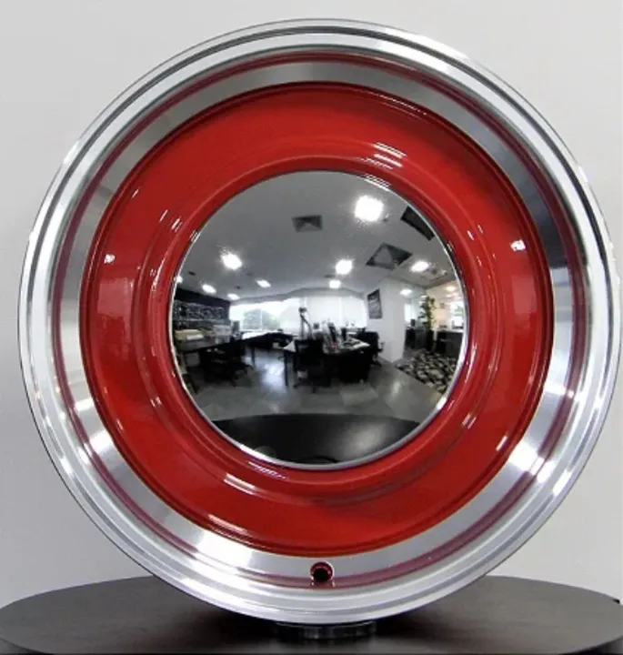 RODA SMOOTHIE VERMELHO DIAMANTADA ARO 15x5,5 e 15x6,5 FURAÇÃO 4x130