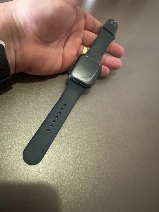 Apple Watch 44mm Se 2a Geraçao- MIDNIGHT - GPS - ? 98% - Foto 5