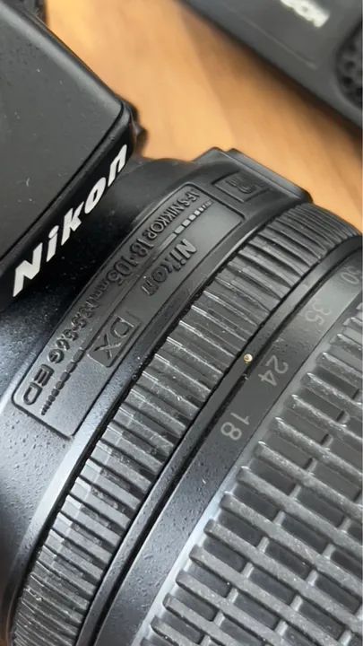 Câmera DSLR Nikon D3200 com Lente 18-105mm - Foto 4