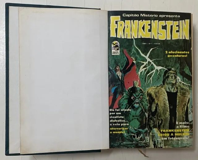 Frankenstein 1 a 8 - Bloch 1977 - Marvel (Box de Luxo)