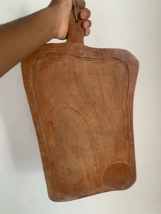 Tábua de Carne de Madeira Maciça - Foto 3
