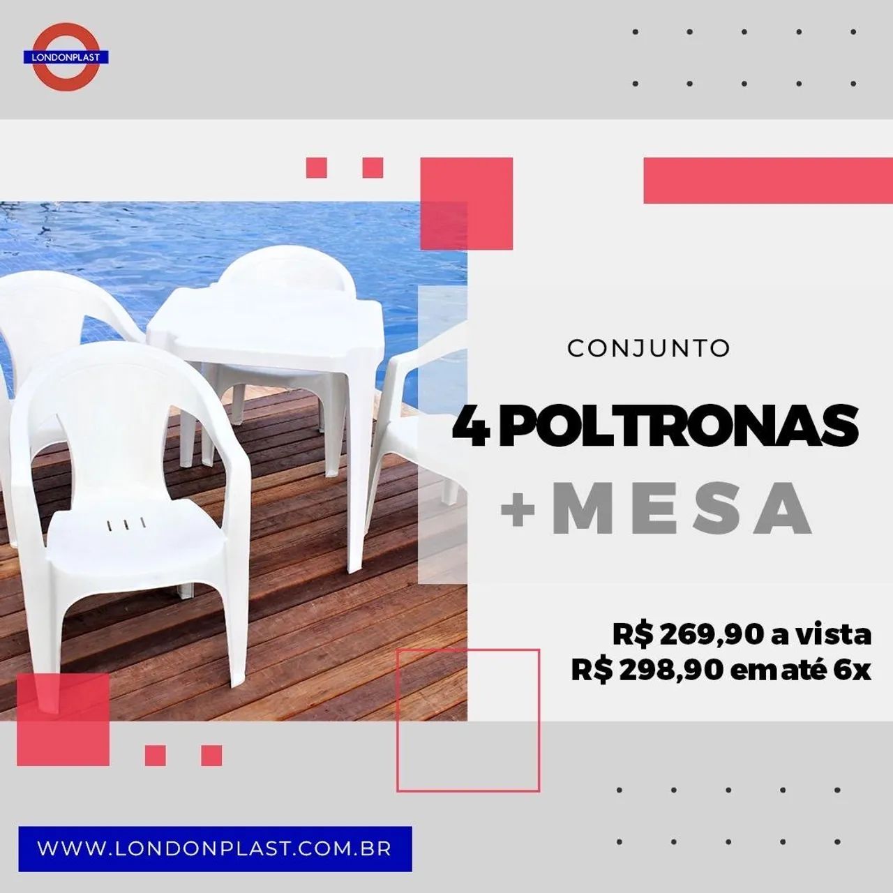 CADEIRAS E MESAS PLASTICAS 64169953087234120