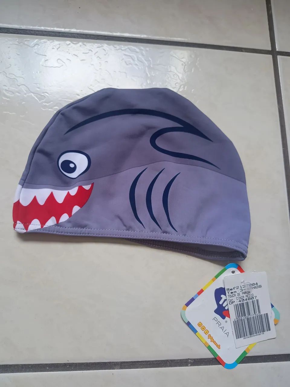 Touca de natação infantil 