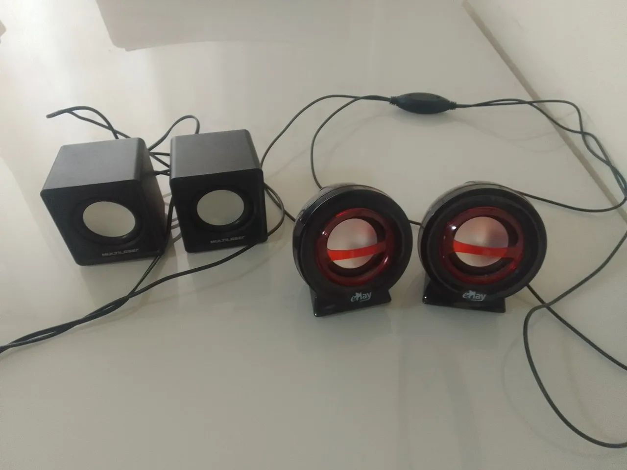 Caixas de Som para Computador - Conjunto Completo