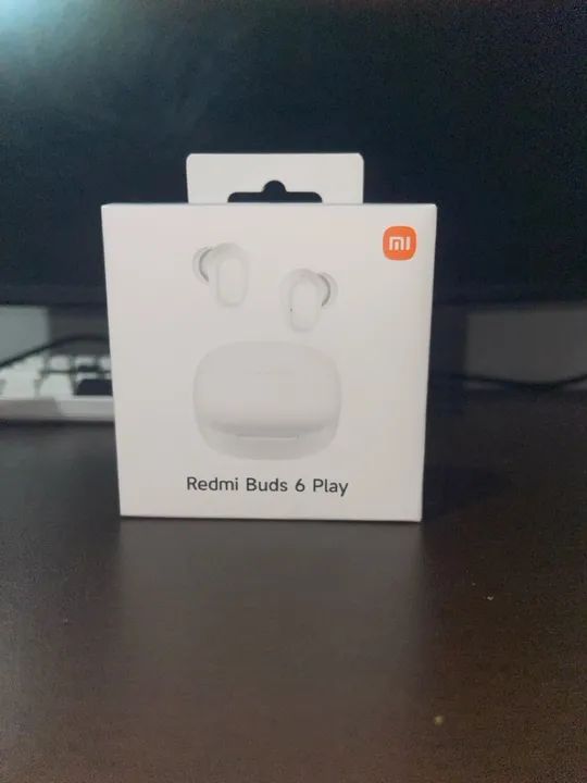 Fone de Ouvido Xiaomi Redmi Buds 6 Play - Novo