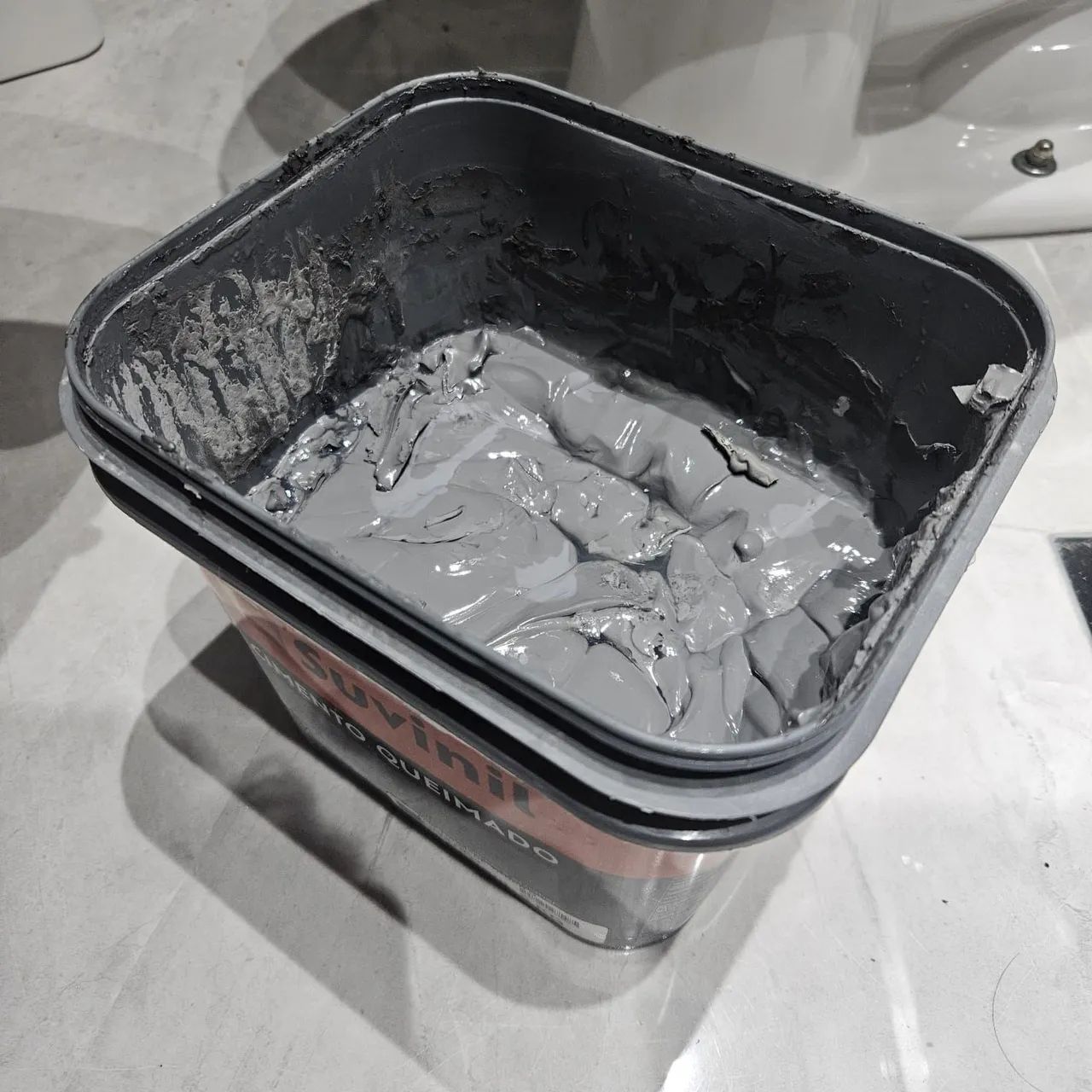 Cimento Queimado Túnel Concreto 1/2 lata - Foto 2