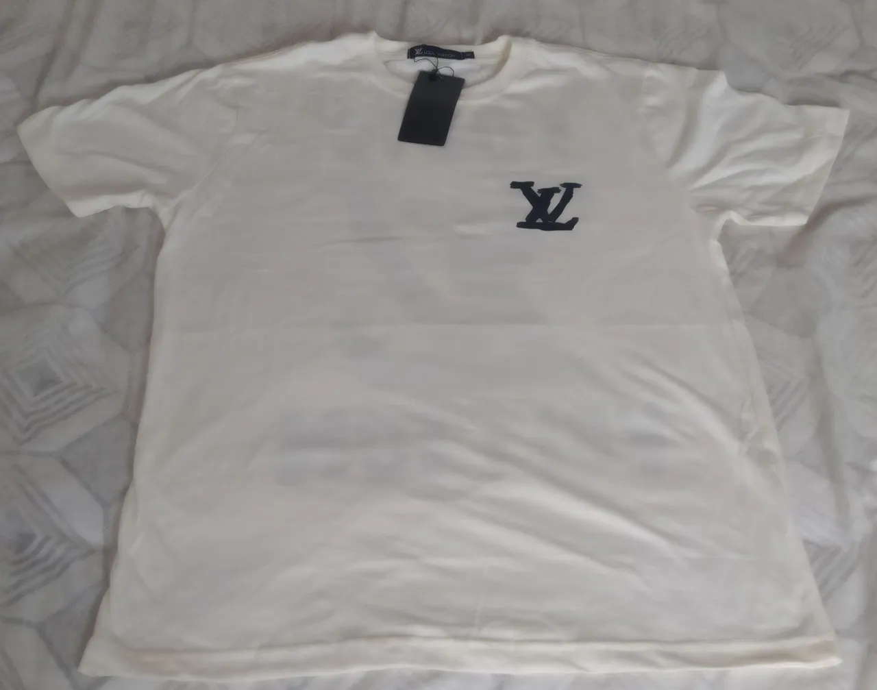 Camiseta Louis Vuitton LV Branca