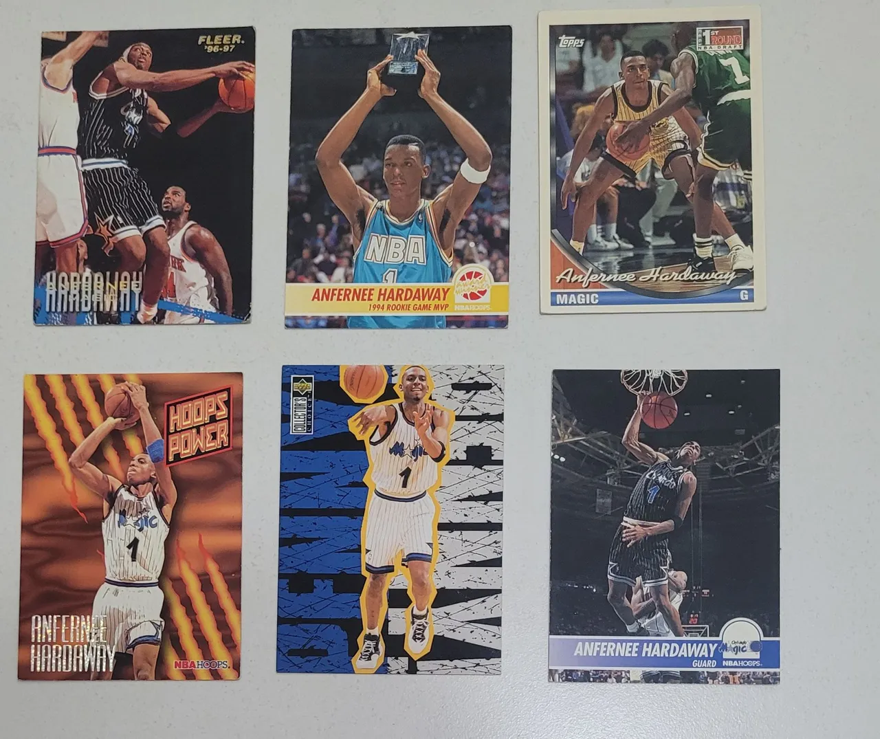 Lote Raro de Cards NBA Anos 90 - Relíquias Upper Deck e SkyBox