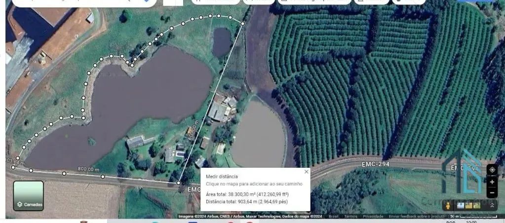 Área a venda 38.300,30 mil m², próximo novo Autódromo Internacional Chapecó SC - Foto 3