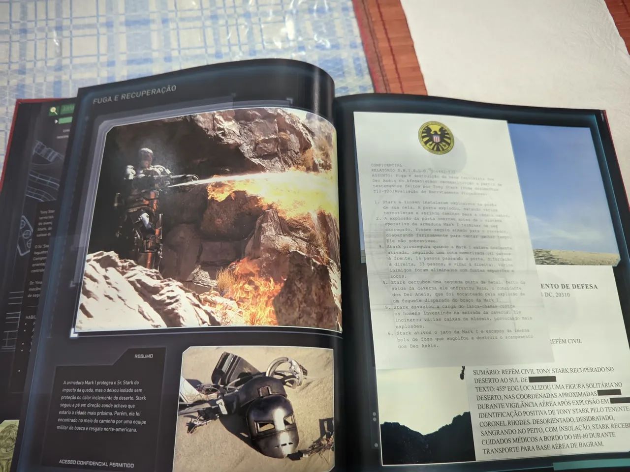 Livro capa dura -  Protocolos Homem de Ferro - Foto 4