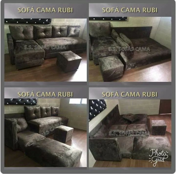 Sofá Cama Rubi - Novo em várias cores  - Foto 2
