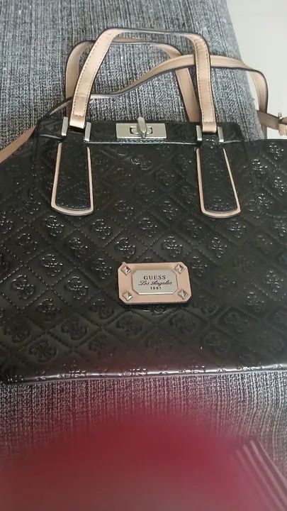 BOLSA GUESS PRETA ORIGINAL - Foto 3