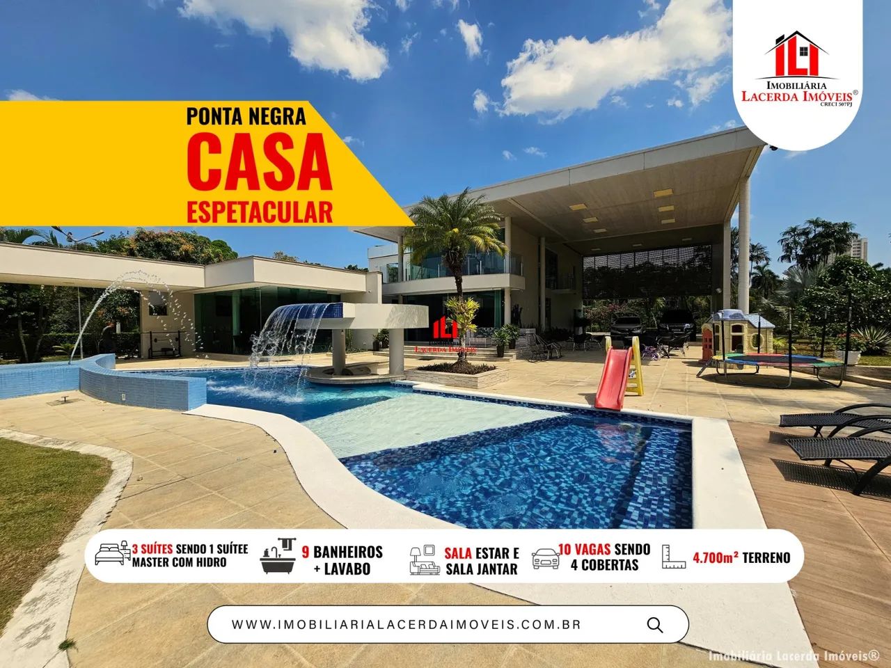 Casa Totalmente Espetacular no Itapuranga III | Esquina com 4.700m² Terreno
