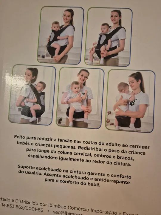 Canguru Bebê 5 em 1 - Marca Ibimboo - Foto 2