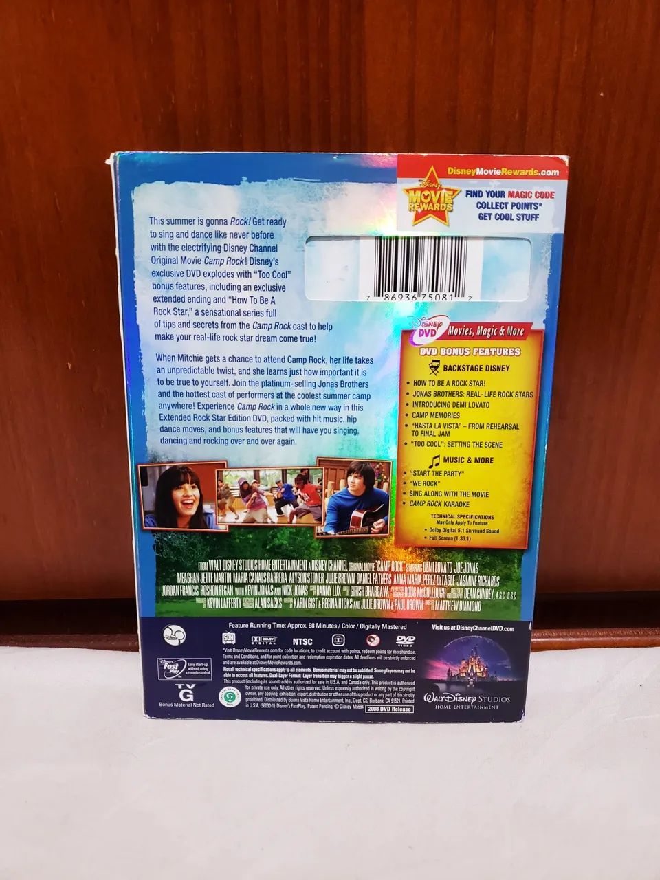 Camp Rock DVD - Edição Estendida (importado) - CDs, DVDs etc
