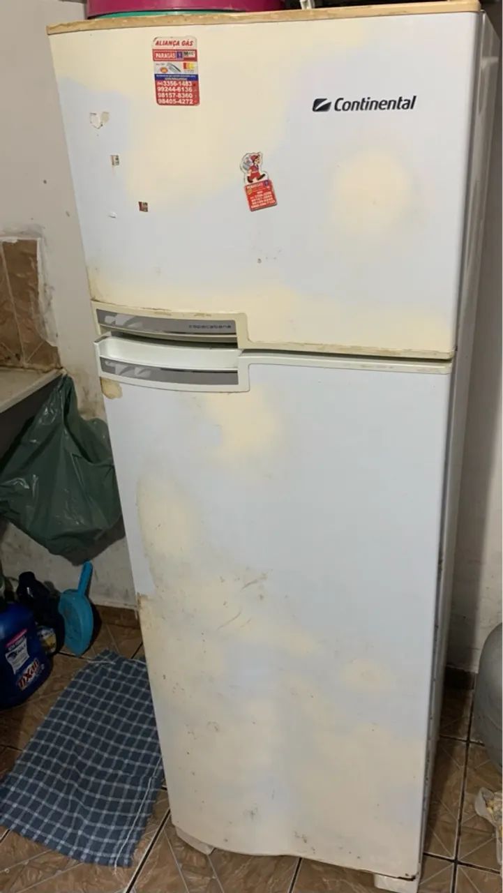 Geladeira Continental Duplex Usada
