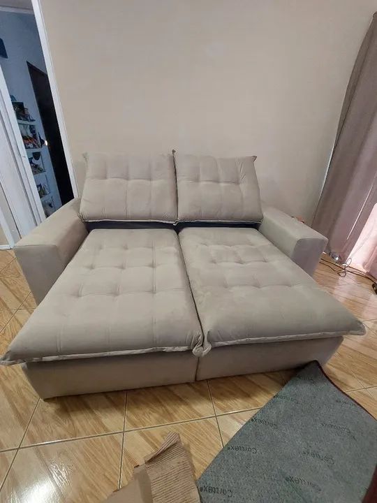 Sofá maravilhoso na promoção super mega confortável com 18cm PILLOW 