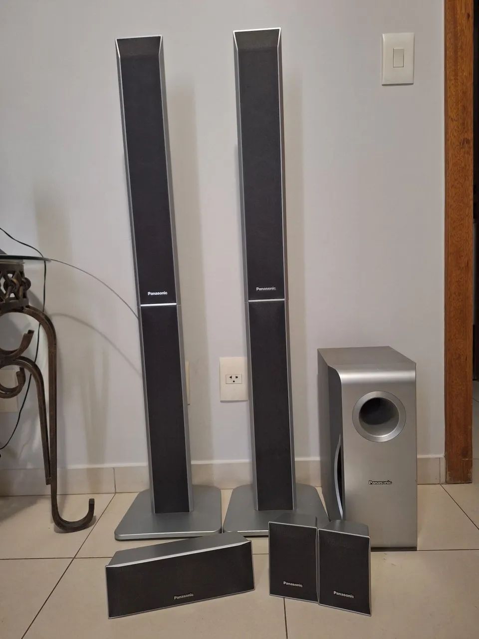 panasonic dvd home theater sound system sa ht740 - Foto 3