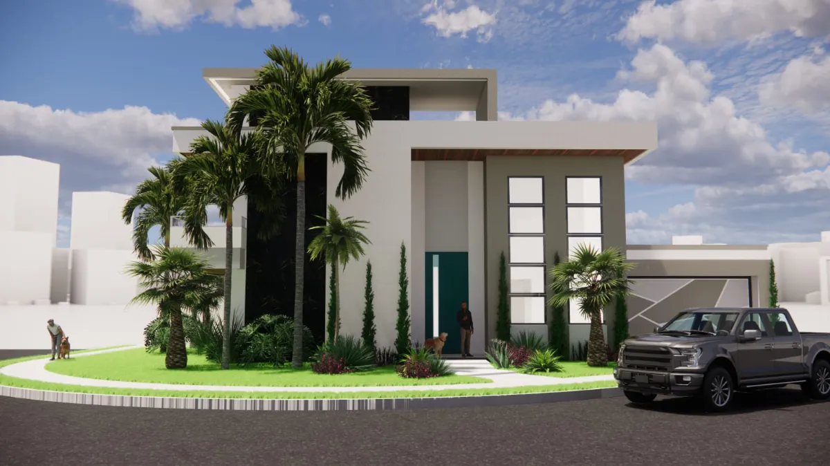 Sobrado para venda com 4 quartos, sendo 3 suítes, 338,610m²