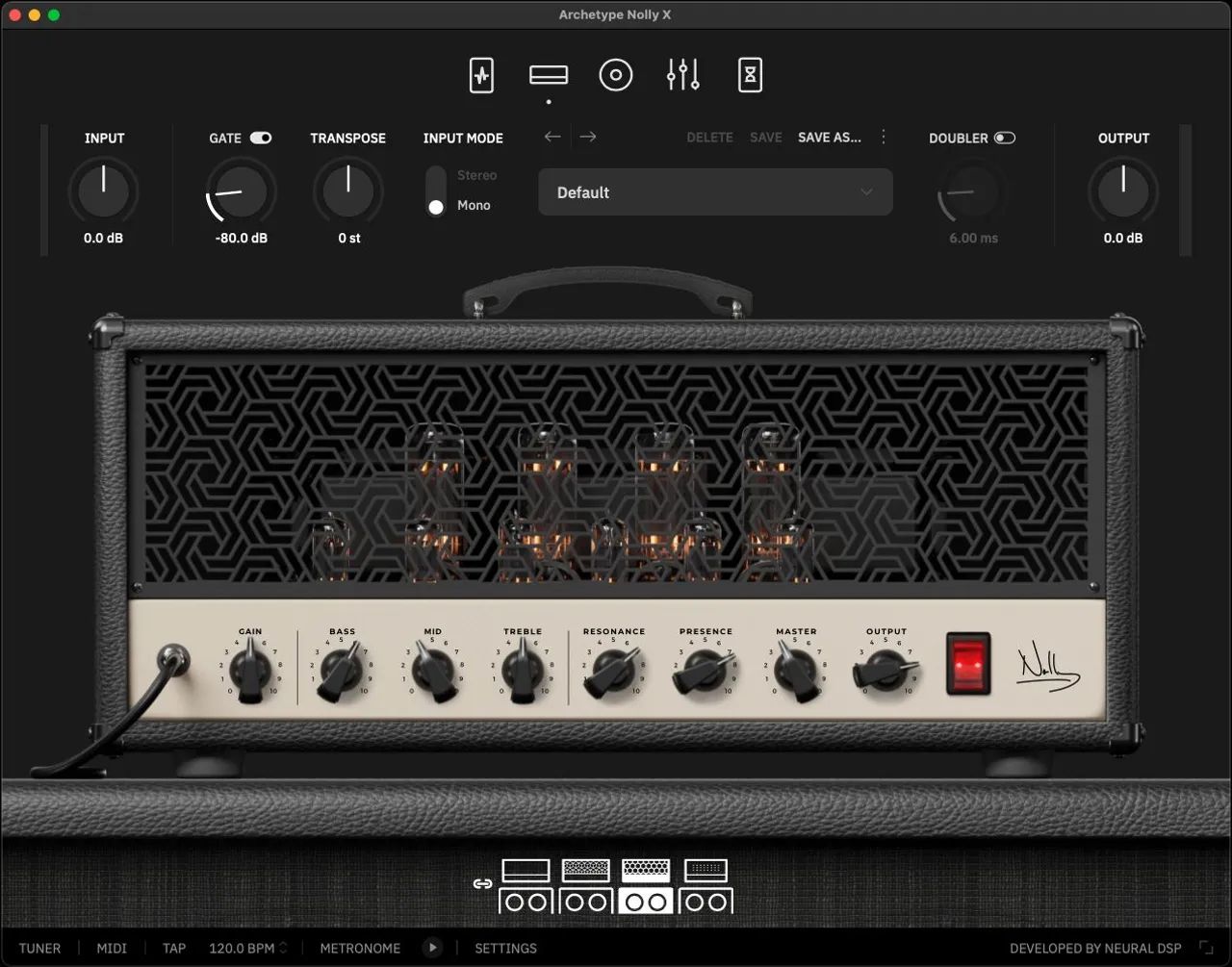 Plugin Archetype Nolly - Neural DSP