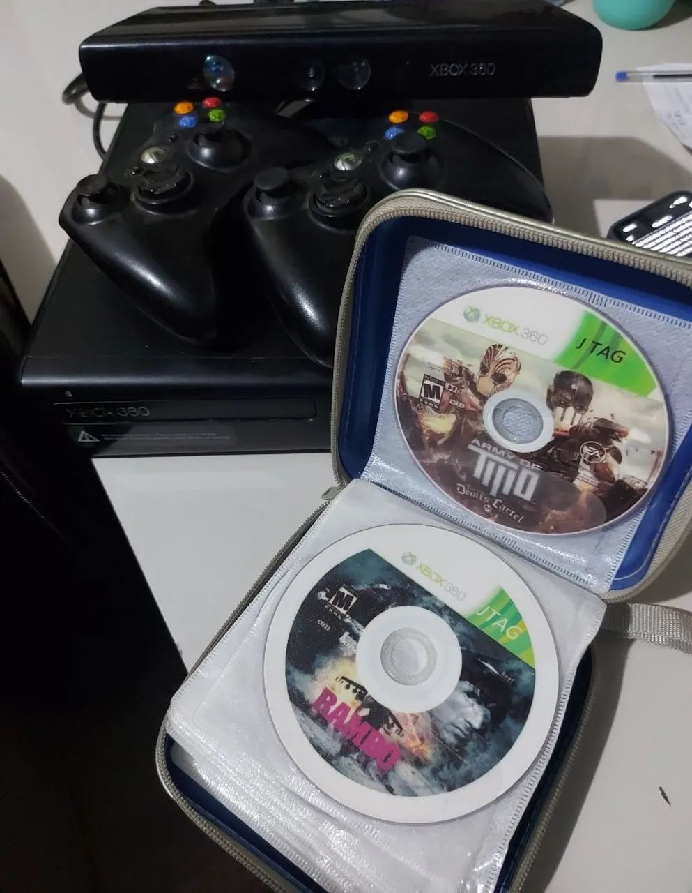 Xbox 360 completo desbloqueado com defeito - Foto 4